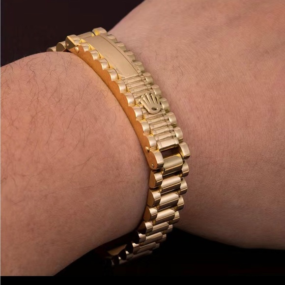gold bracelet within crown on it. It is NOT a …. But your friends won’t know - Picture 5 of 5
